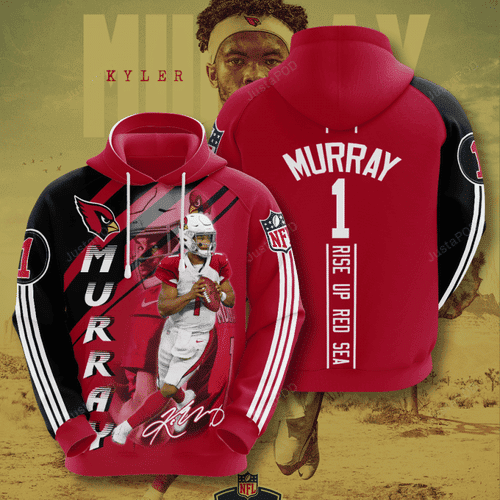 Arizona Cardinals Kyler Murray 3D All Over Print Hoodie, Zip Hoodie