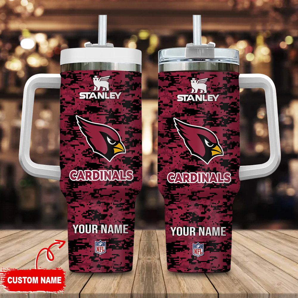 Arizona Cardinals NFL Camouflage Custom Stanley Cup 40 oz 30 oz Tumbler With HandleTVC2301109