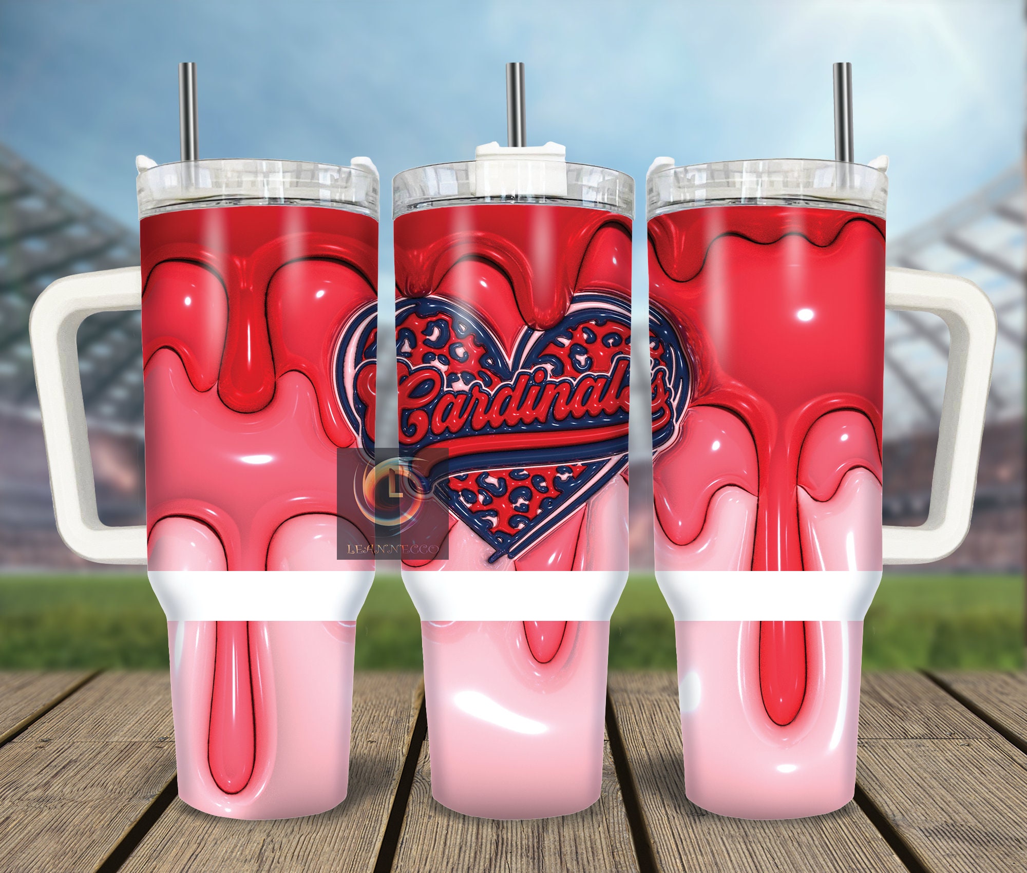 Arizona Cardinals NFL Custom Stanley Cup 40 oz 30 oz Tumbler With HandleTVC230100