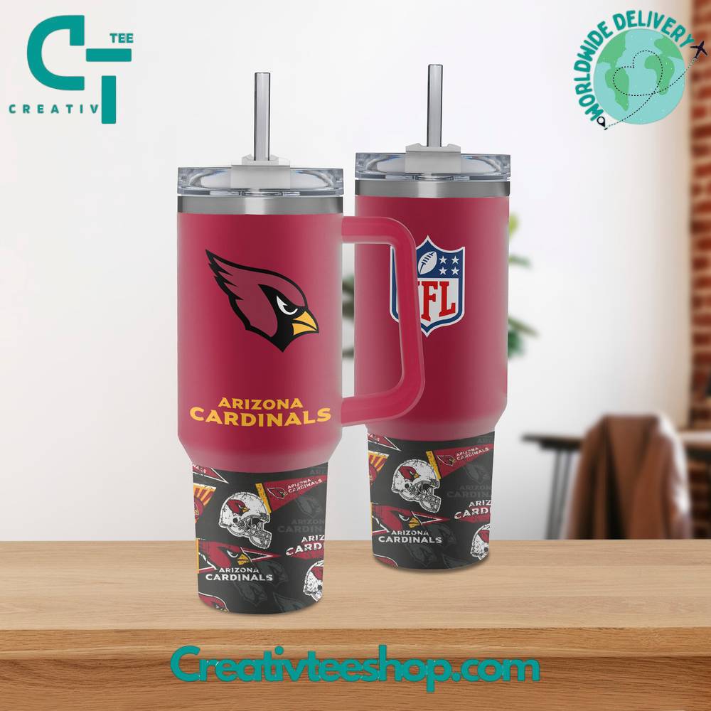 Arizona Cardinals NFL Custom Stanley Cup 40 oz 30 oz Tumbler With HandleTVC2301190