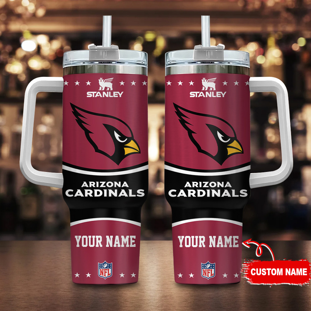 Arizona Cardinals NFL Custom Stanley Cup 40 oz 30 oz Tumbler With HandleTVC230171