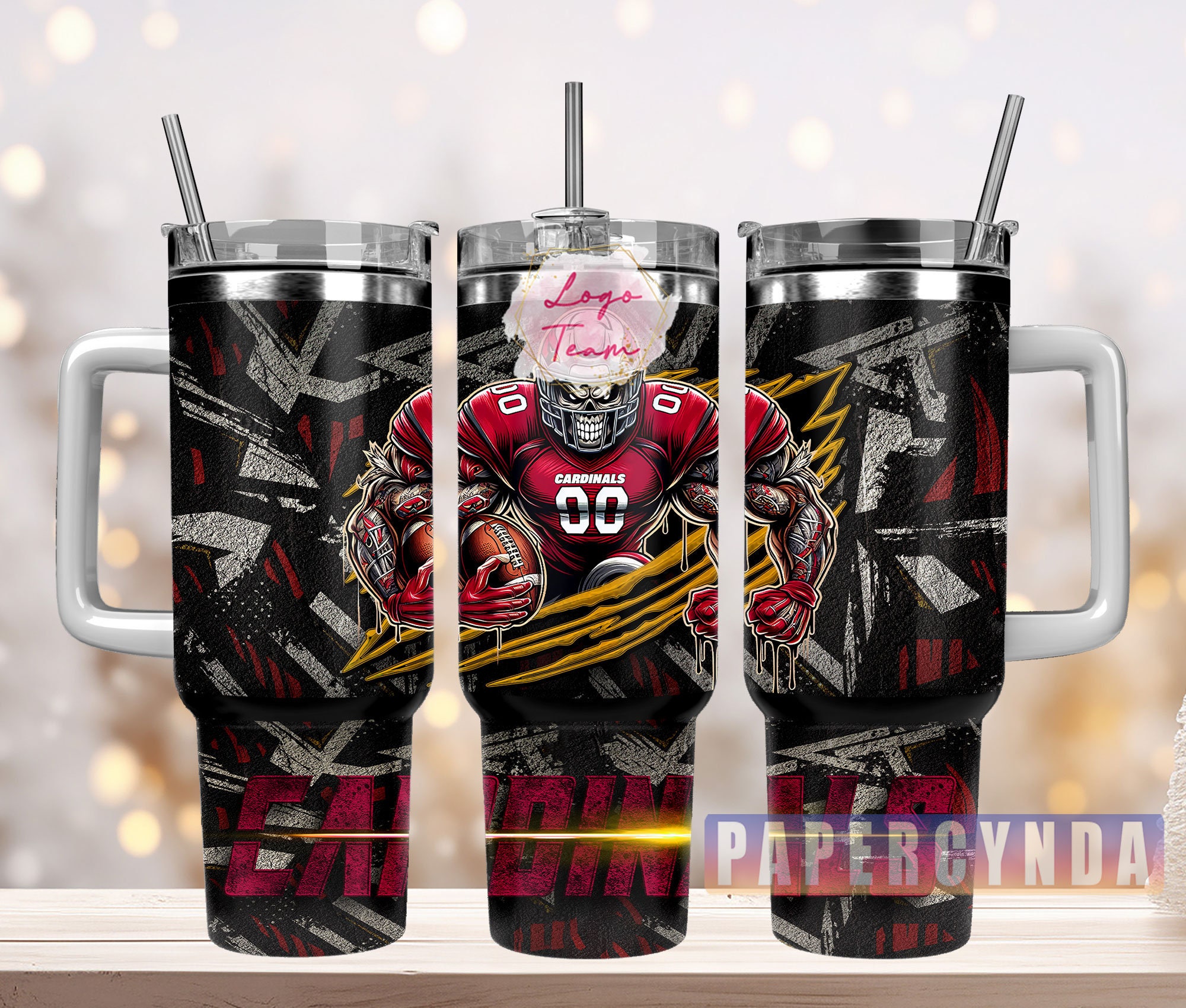 Arizona Cardinals NFL Custom Stanley Cup 40 oz 30 oz Tumbler With HandleTVC2301840