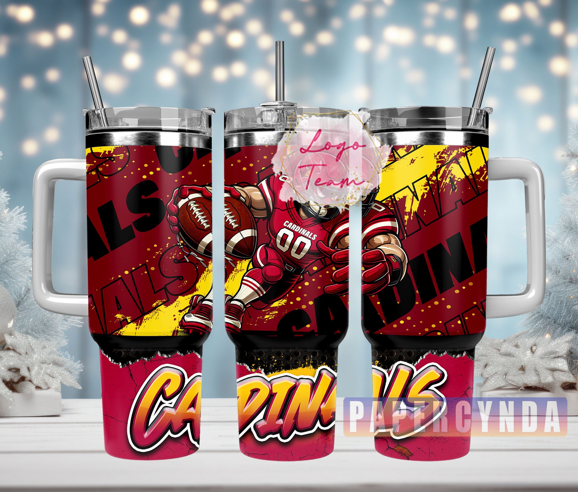 Arizona Cardinals NFL Custom Stanley Cup 40 oz 30 oz Tumbler With HandleTVC2301842