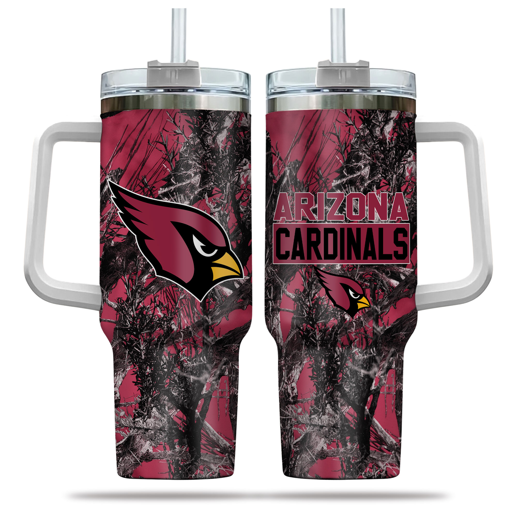 Arizona Cardinals NFL Hunting Custom Stanley Cup 40 oz 30 oz Tumbler With HandleTVC230182
