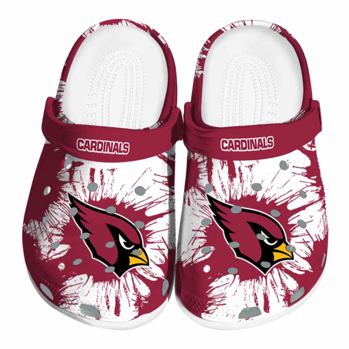 Arizona Cardinals NFL Sport Crocs Crocband Clogs Shoes Comfortable For Men Women and Kids