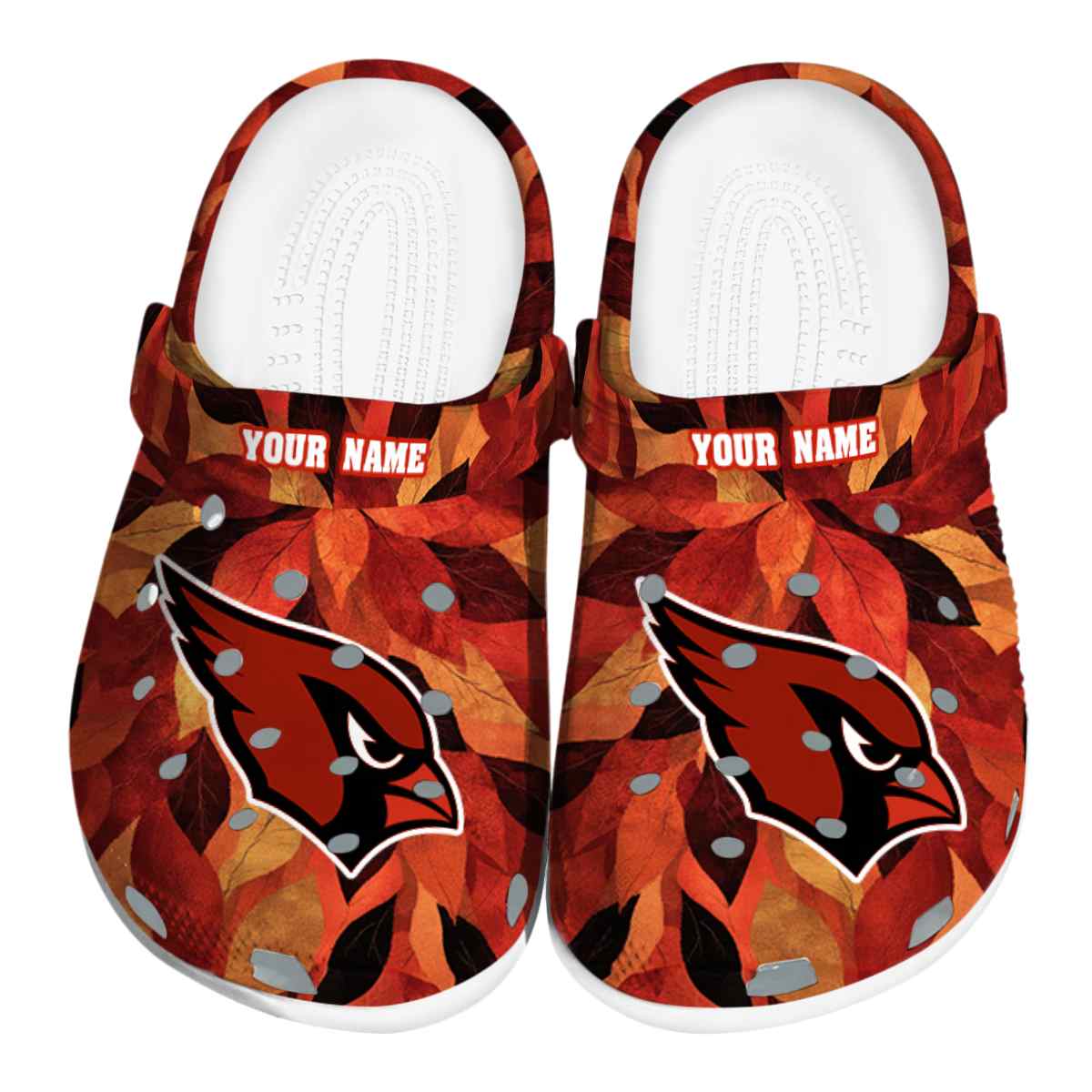 Arizona Cardinals NFL Sport Crocs Crocband Clogs Shoes Comfortable For Men Women and Kids