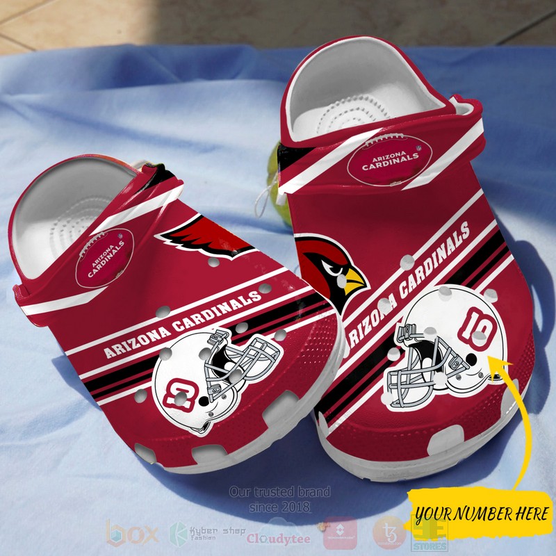 Arizona Cardinals NFL Sport Crocs Crocband Clogs Shoes Comfortable For Men Women and Kids
