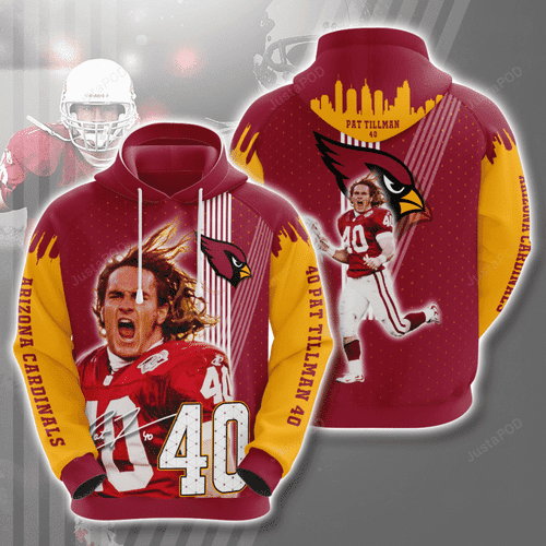 Arizona Cardinals Pat Tillman 3D All Over Print Hoodie, Zip Hoodie