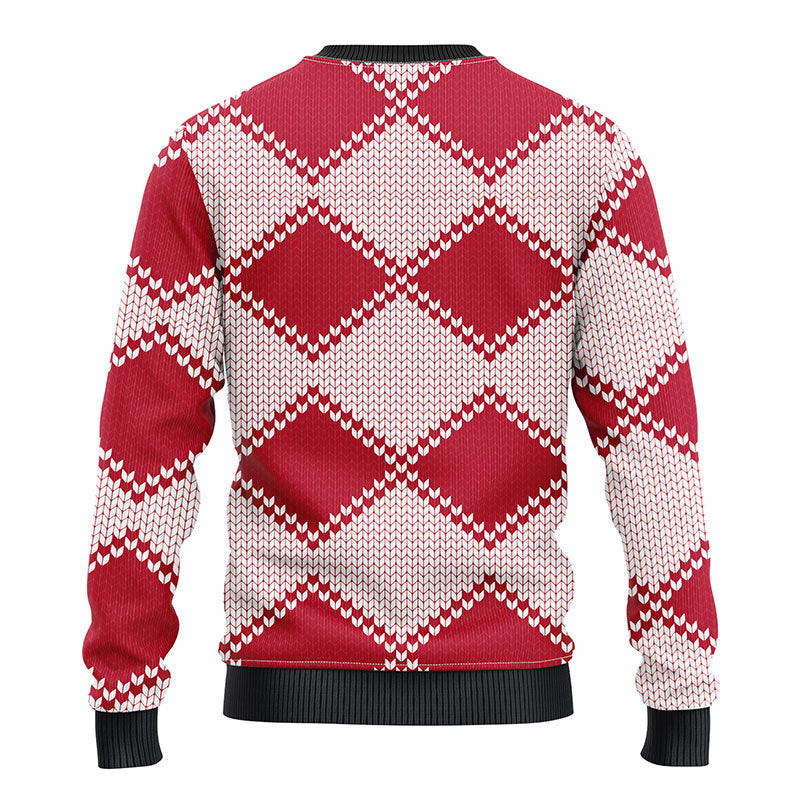 Arizona Cardinals Pub Dog Ugly Christmas Sweater Adult 3D Funny Matching for family - Image 2