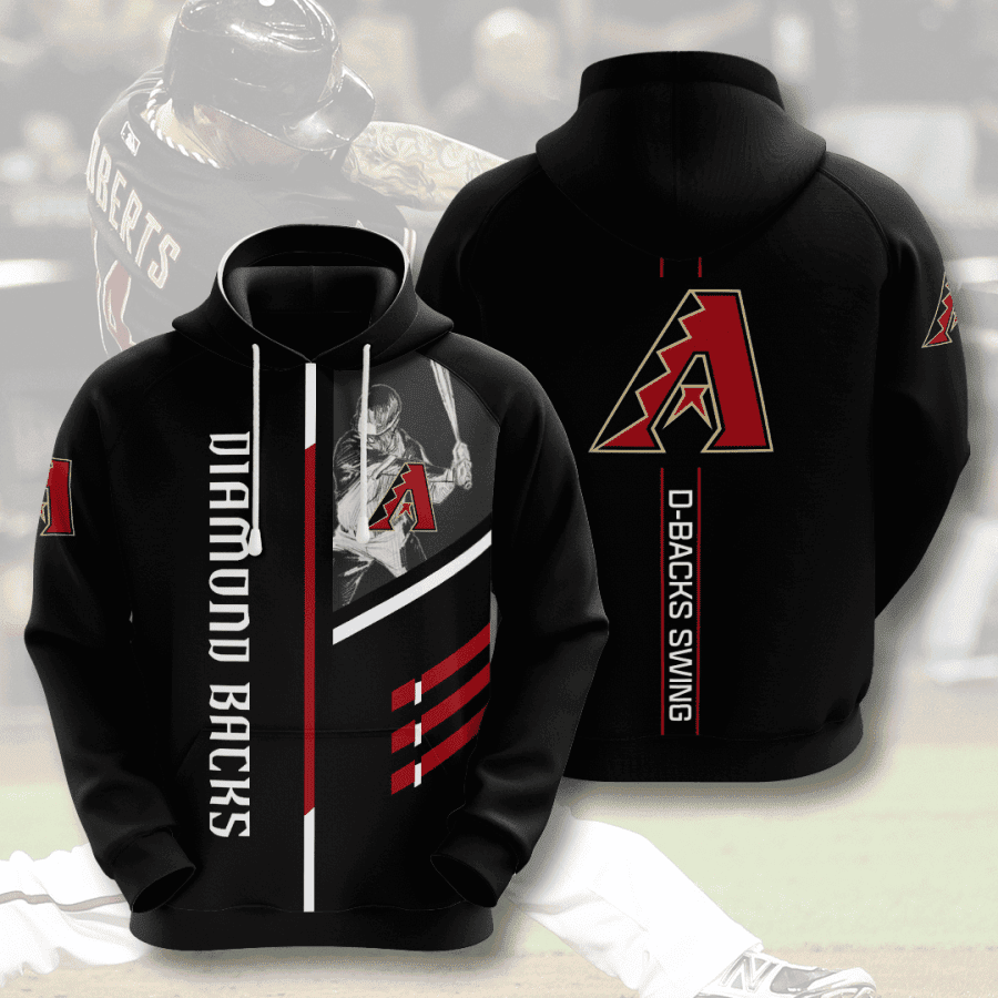 Arizona Diamondbacks 3D All Over Print Hoodie, Zip Hoodie