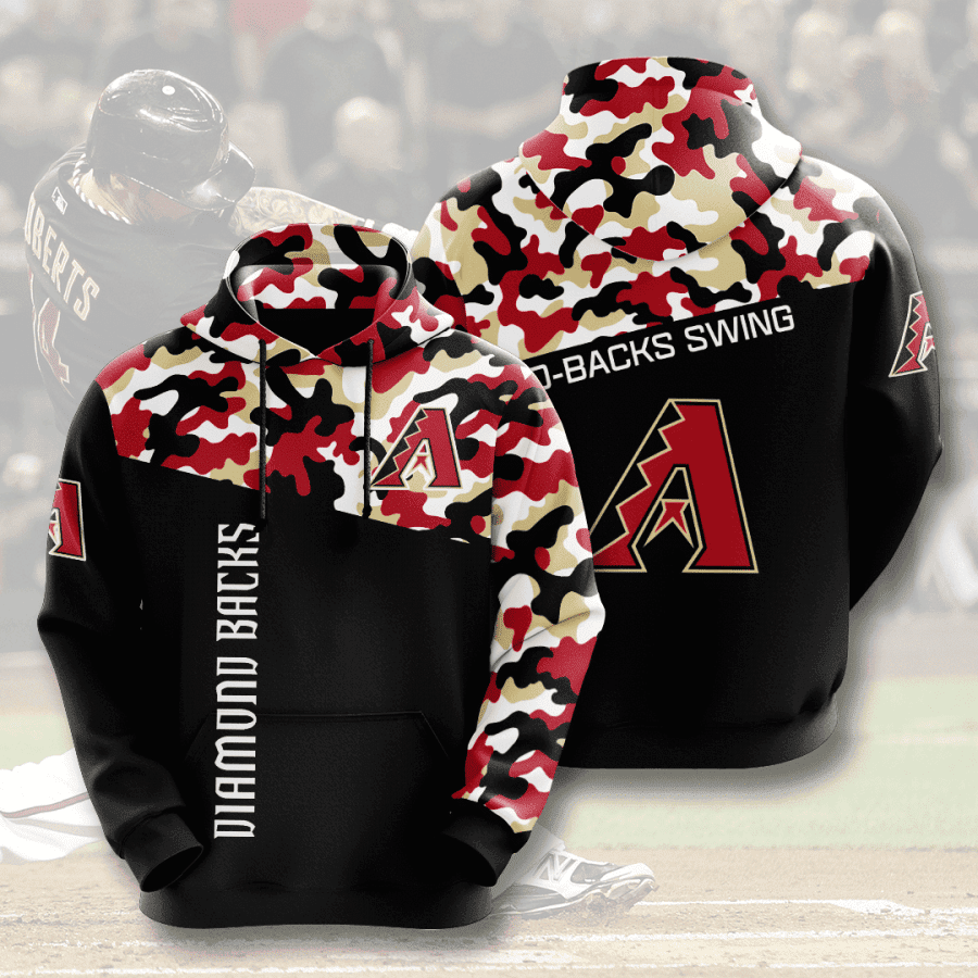 Arizona Diamondbacks 3D All Over Print Hoodie, Zip Hoodie