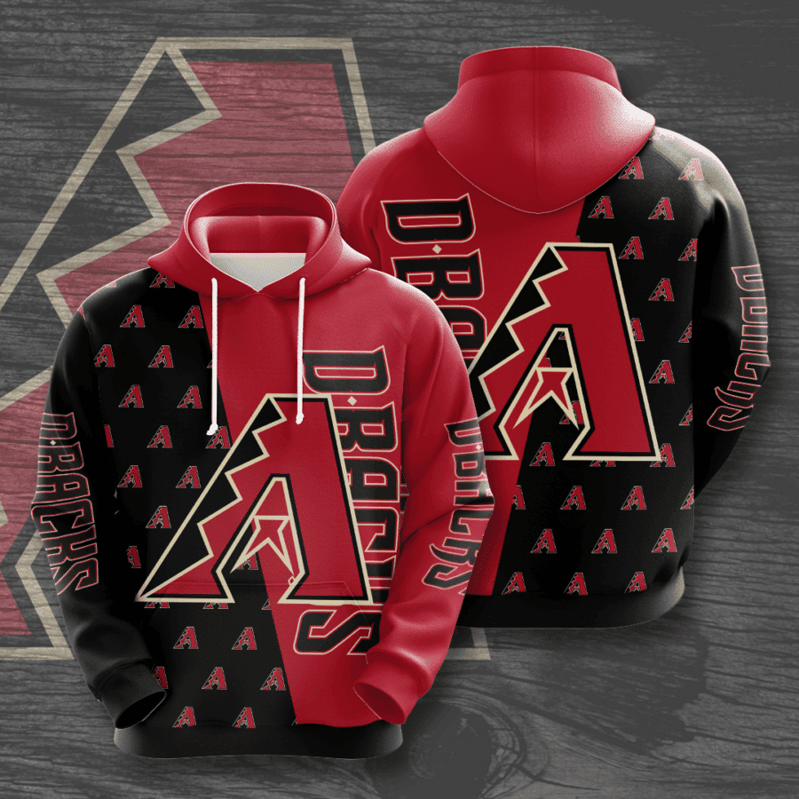 Arizona Diamondbacks 3D All Over Print Hoodie, Zip Hoodie