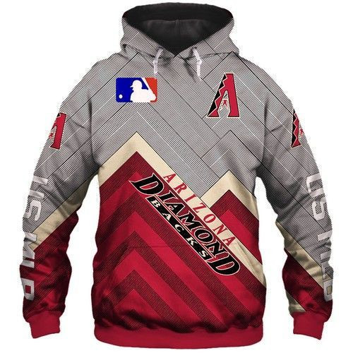 Arizona Diamondbacks 3D All Over Print Hoodie, Zip Hoodie