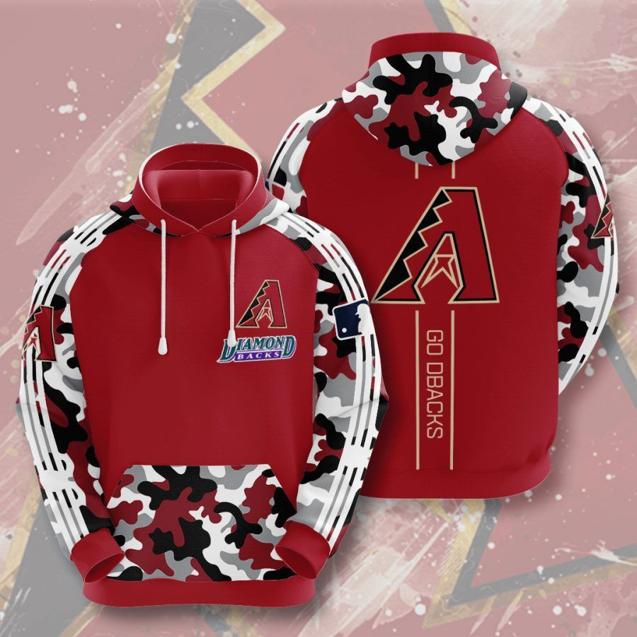 Arizona Diamondbacks 3D All Over Print Hoodie, Zip Hoodie