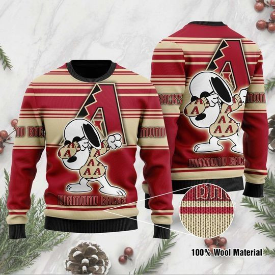 Arizona Diamondbacks Christmas For Fans Ugly Christmas Sweater Adult 3D Funny Matching for family