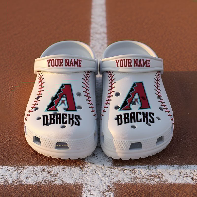 Arizona Diamondbacks MLB Crocs Crocband Clogs Shoes Comfortable For Men Women and Kids