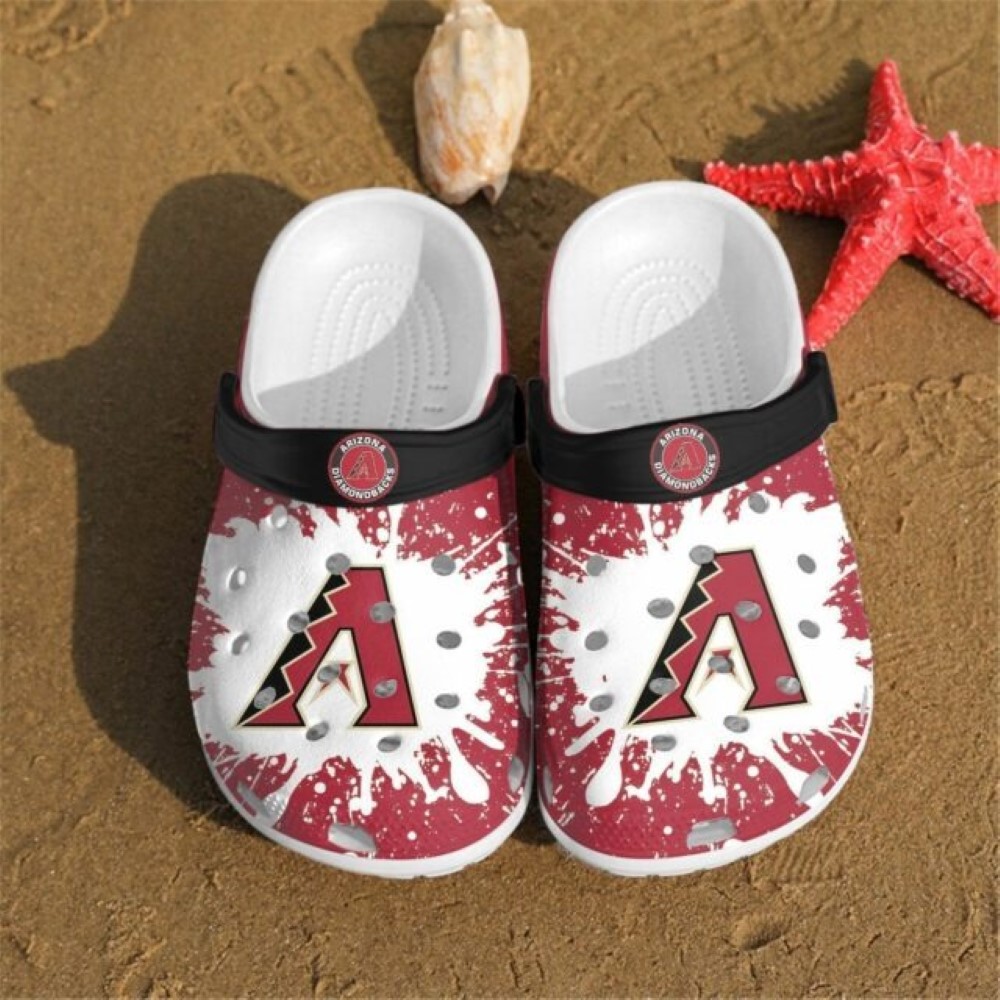 Arizona Diamondbacks MLB Sport Crocs Crocband Clogs Shoes Comfortable For Men Women and Kids