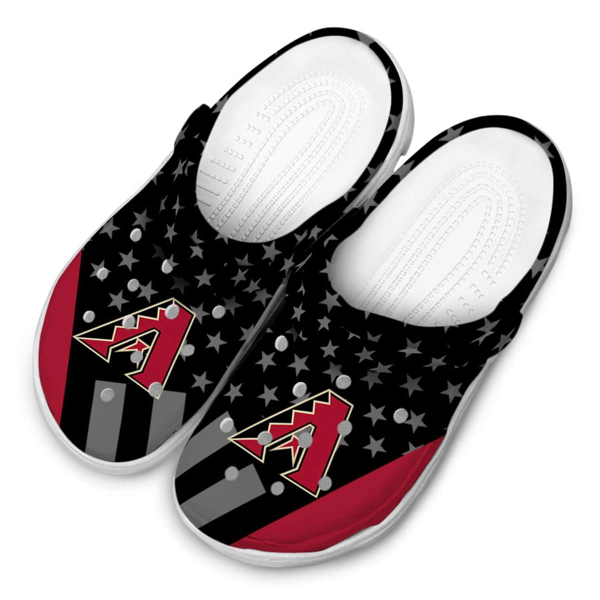 Arizona Diamondbacks MLB Sport Crocs Crocband Clogs Shoes Comfortable For Men Women and Kids - Image 4