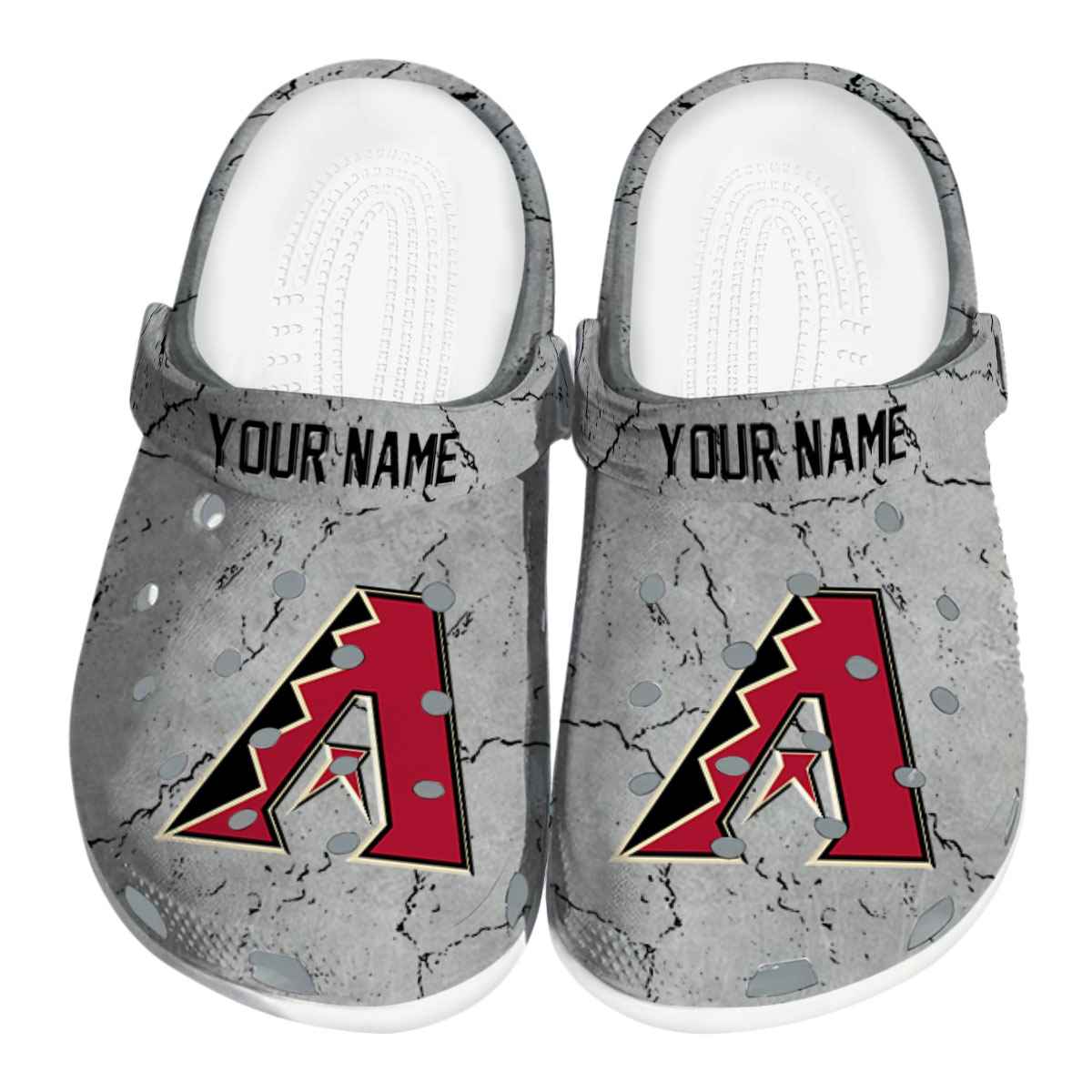 Arizona Diamondbacks MLB Sport Crocs Crocband Clogs Shoes Comfortable For Men Women and Kids