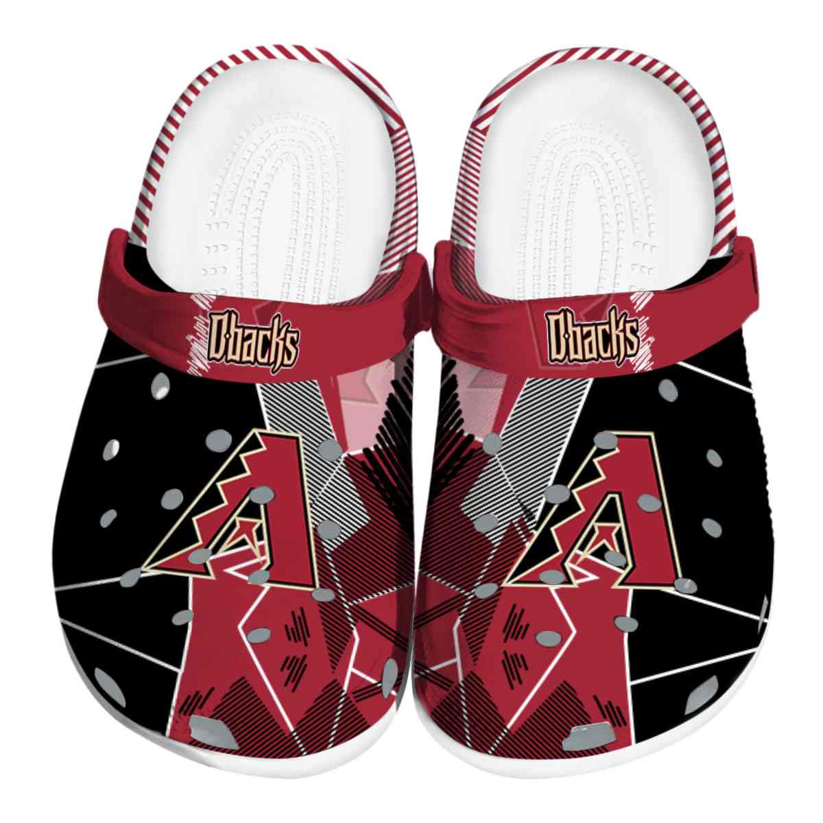 Arizona Diamondbacks MLB Sport Crocs Crocband Clogs Shoes Comfortable For Men Women and Kids