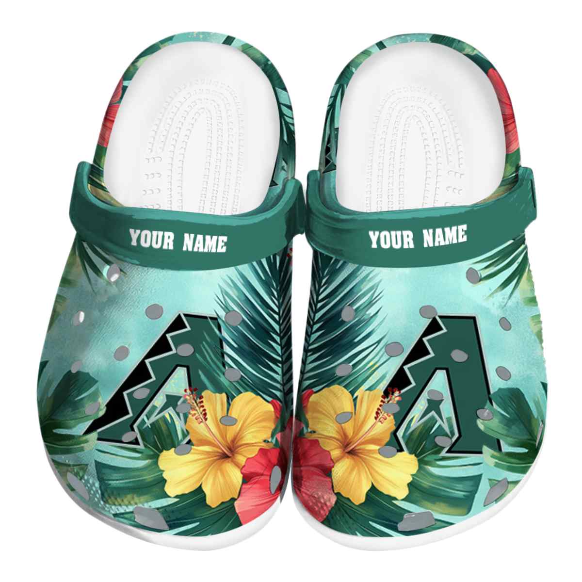 Arizona Diamondbacks MLB Sport Crocs Crocband Clogs Shoes Comfortable For Men Women and Kids