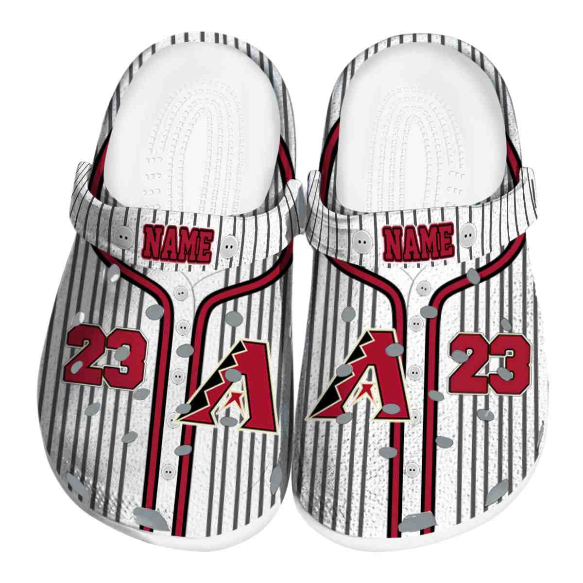 Arizona Diamondbacks MLB Sport Crocs Crocband Clogs Shoes Comfortable For Men Women and Kids