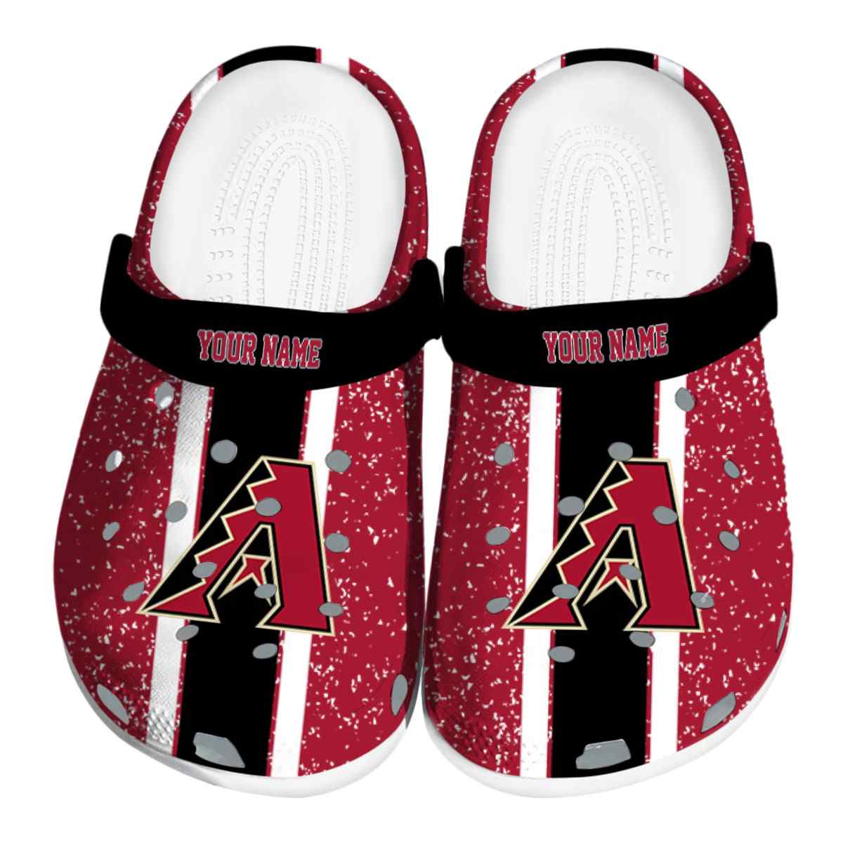 Arizona Diamondbacks MLB Sport Crocs Crocband Clogs Shoes Comfortable For Men Women and Kids