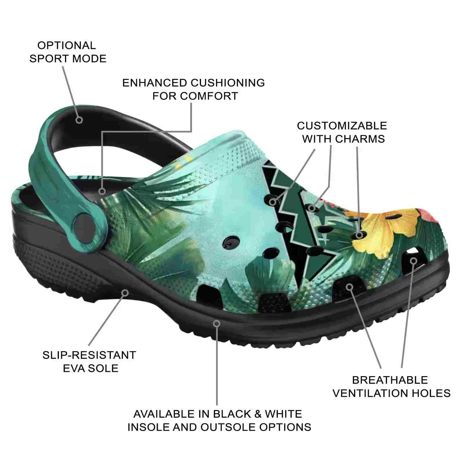 Arizona Diamondbacks Tropical Vibes ClogTVC1801969 - Image 5