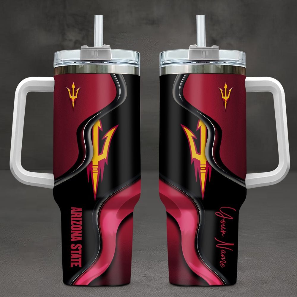 Arizona State Sun Devils NCAA Custom Stanley Cup 40 oz 30 oz Tumbler With HandleTVC2301104