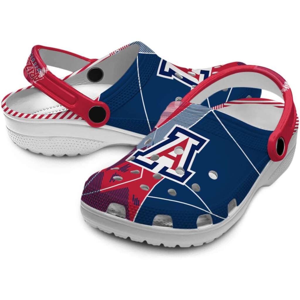 Arizona Wildcats Geometric Background ClogTVC1801976 - Image 3