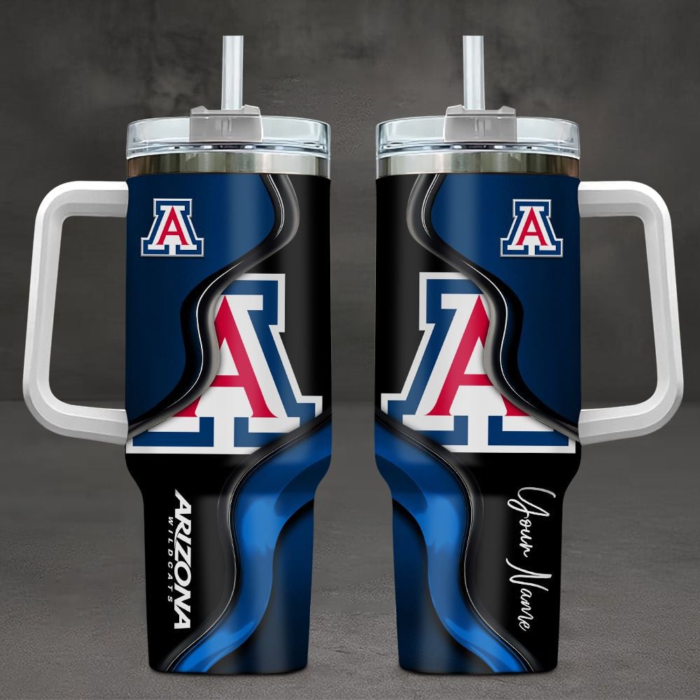 Arizona Wildcats NCAA Custom Stanley Cup 40 oz 30 oz Tumbler With HandleTVC2301105