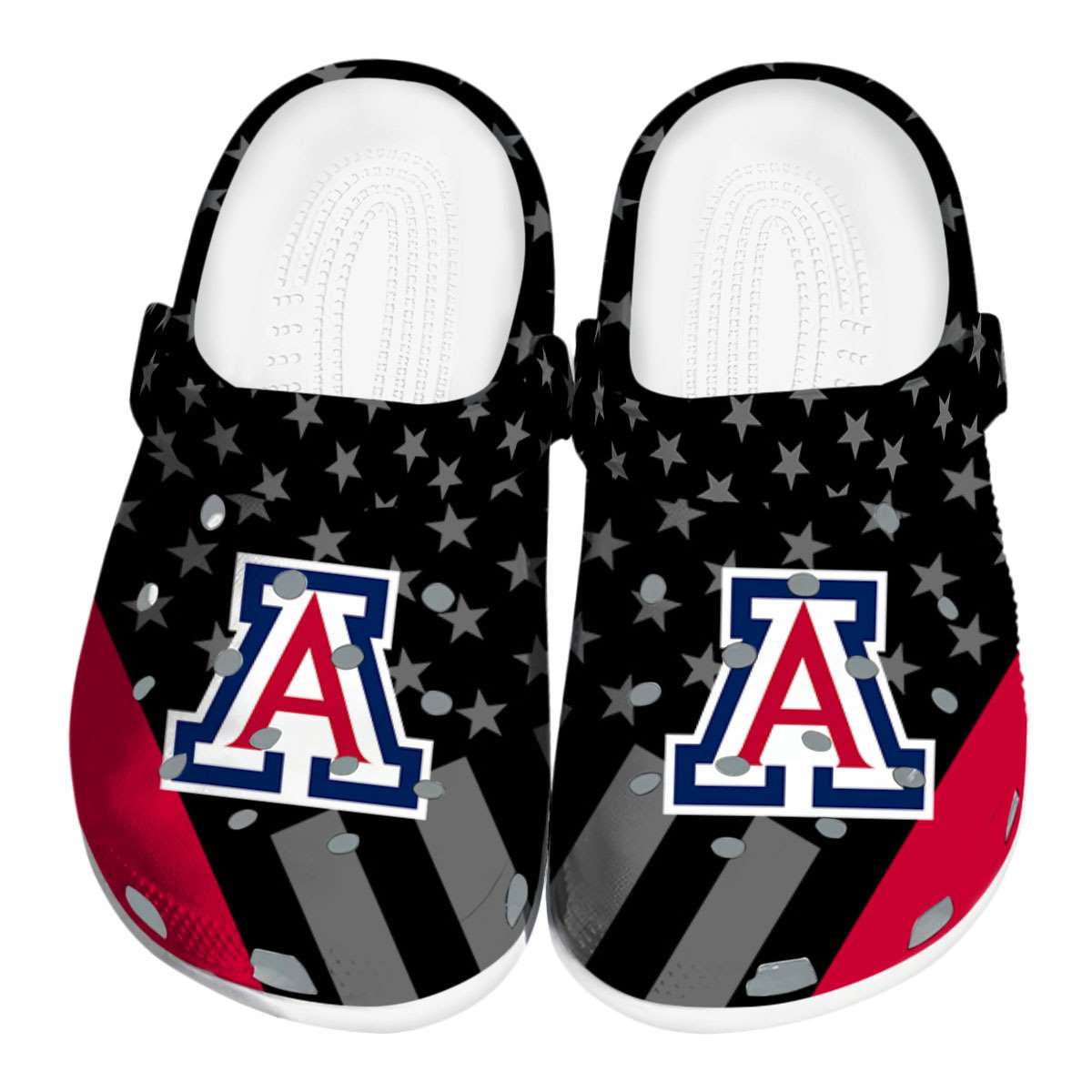 Arizona Wildcats NCAA Sport Crocs Crocband Clogs Shoes Comfortable For Men Women and Kids