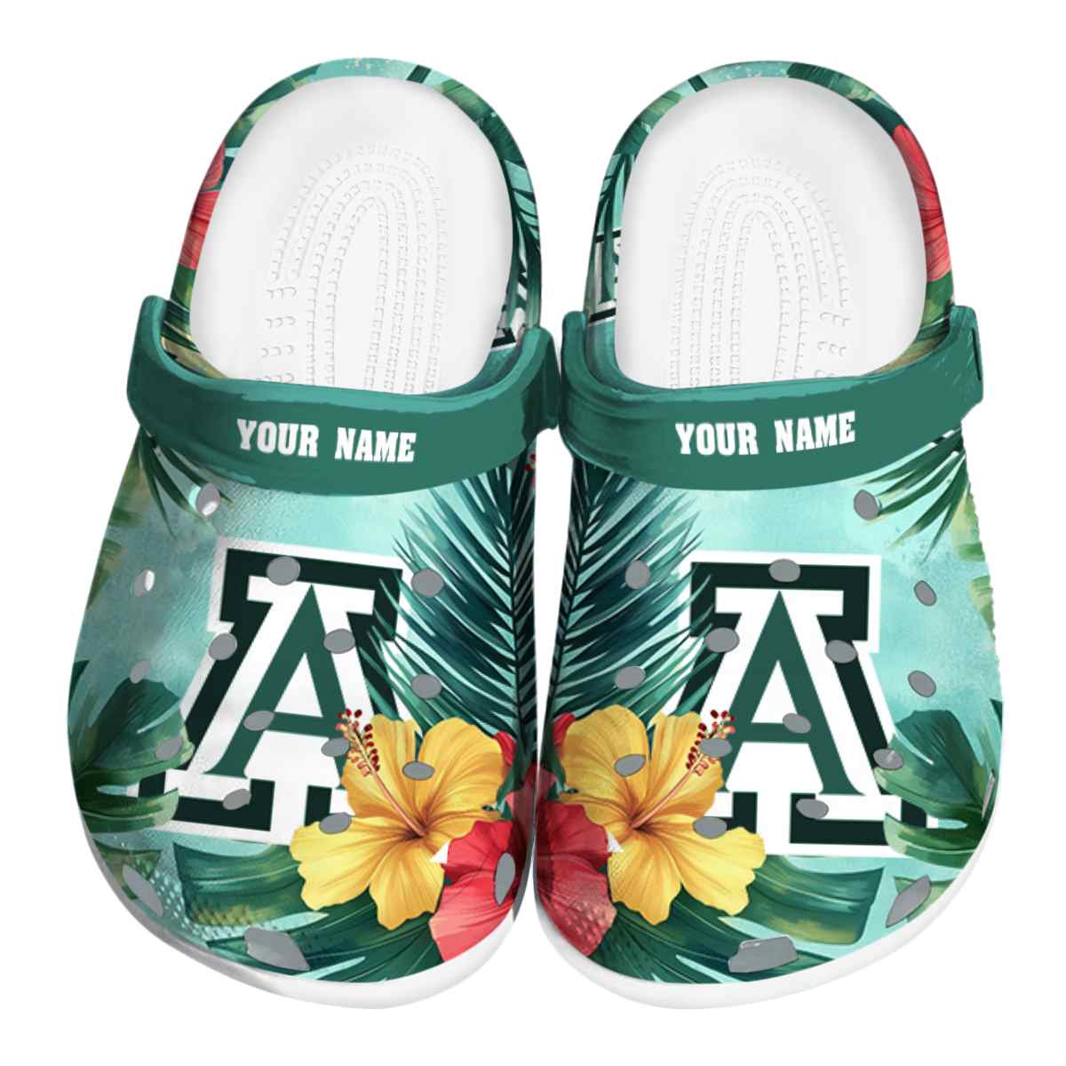 Arizona Wildcats NCAA Sport Crocs Crocband Clogs Shoes Comfortable For Men Women and Kids