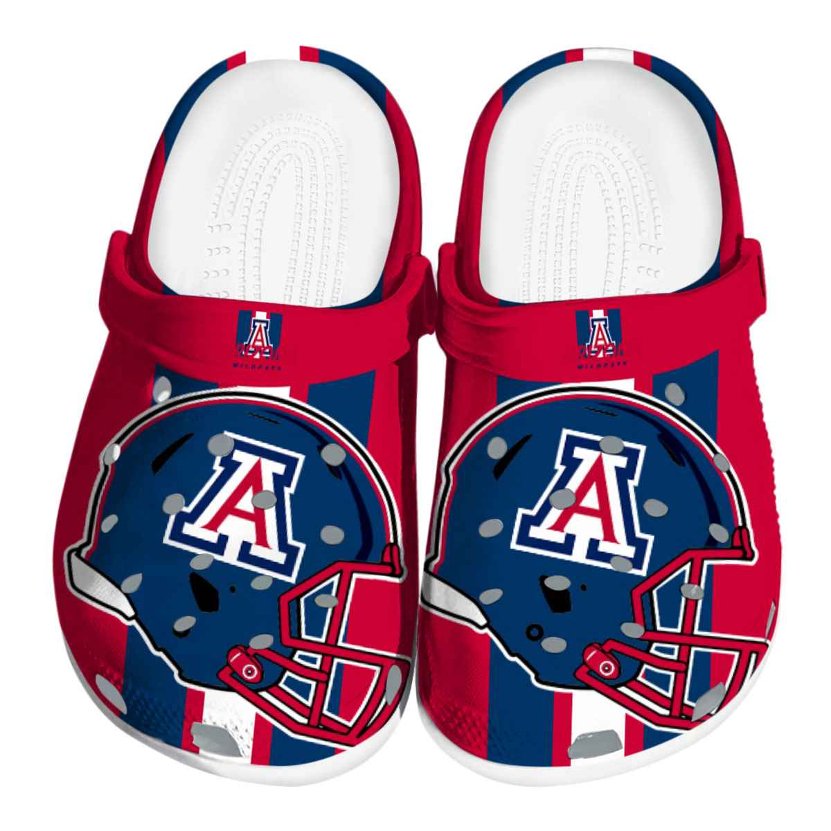 Arizona Wildcats NCAA Sport Crocs Crocband Clogs Shoes Comfortable For Men Women and Kids