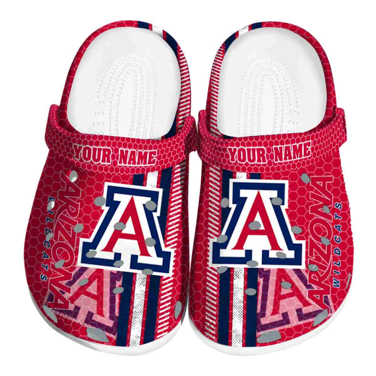 Arizona Wildcats NCAA Sport Crocs Crocband Clogs Shoes Comfortable For Men Women and Kids