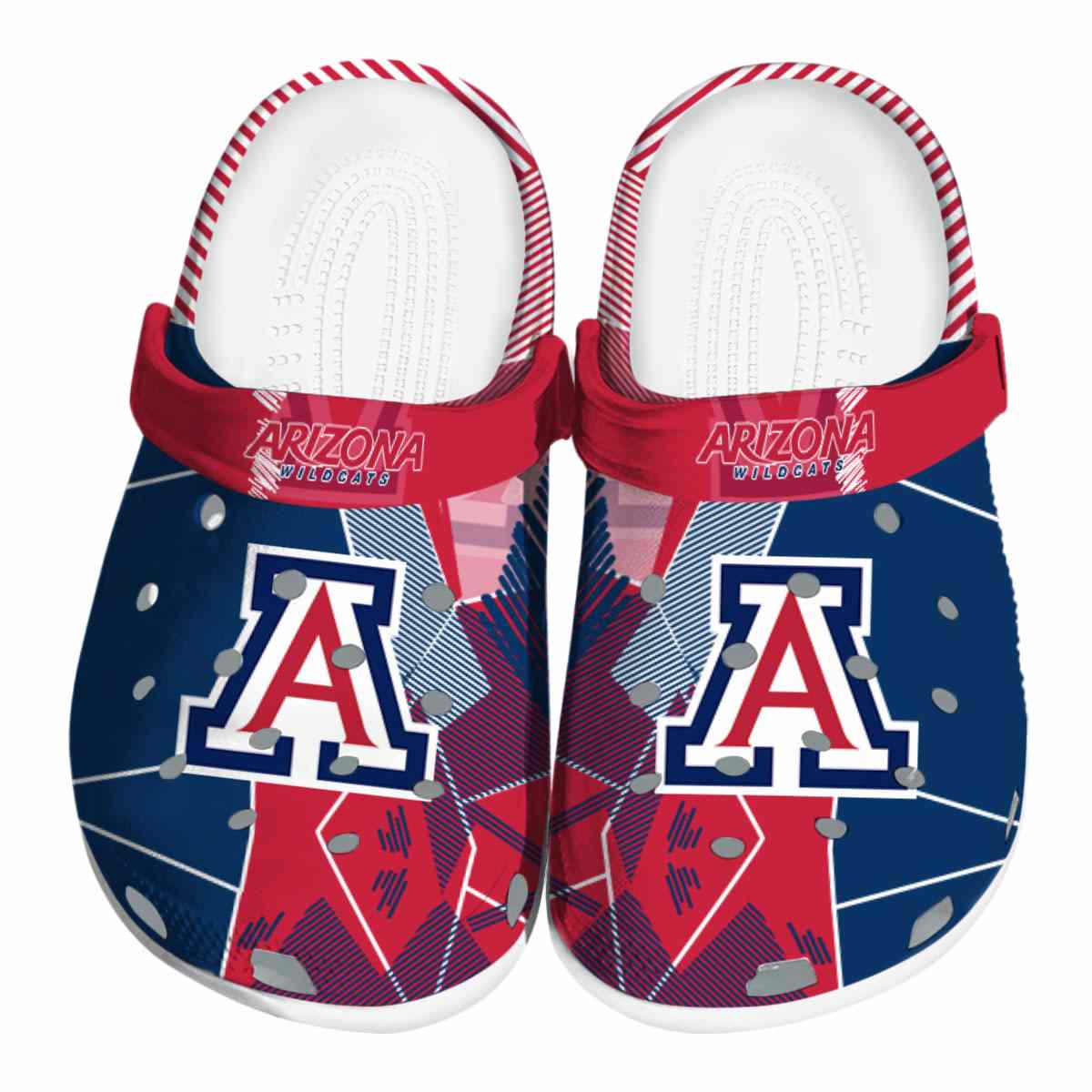 Arizona Wildcats NCAA Sport Crocs Crocband Clogs Shoes Comfortable For Men Women and Kids
