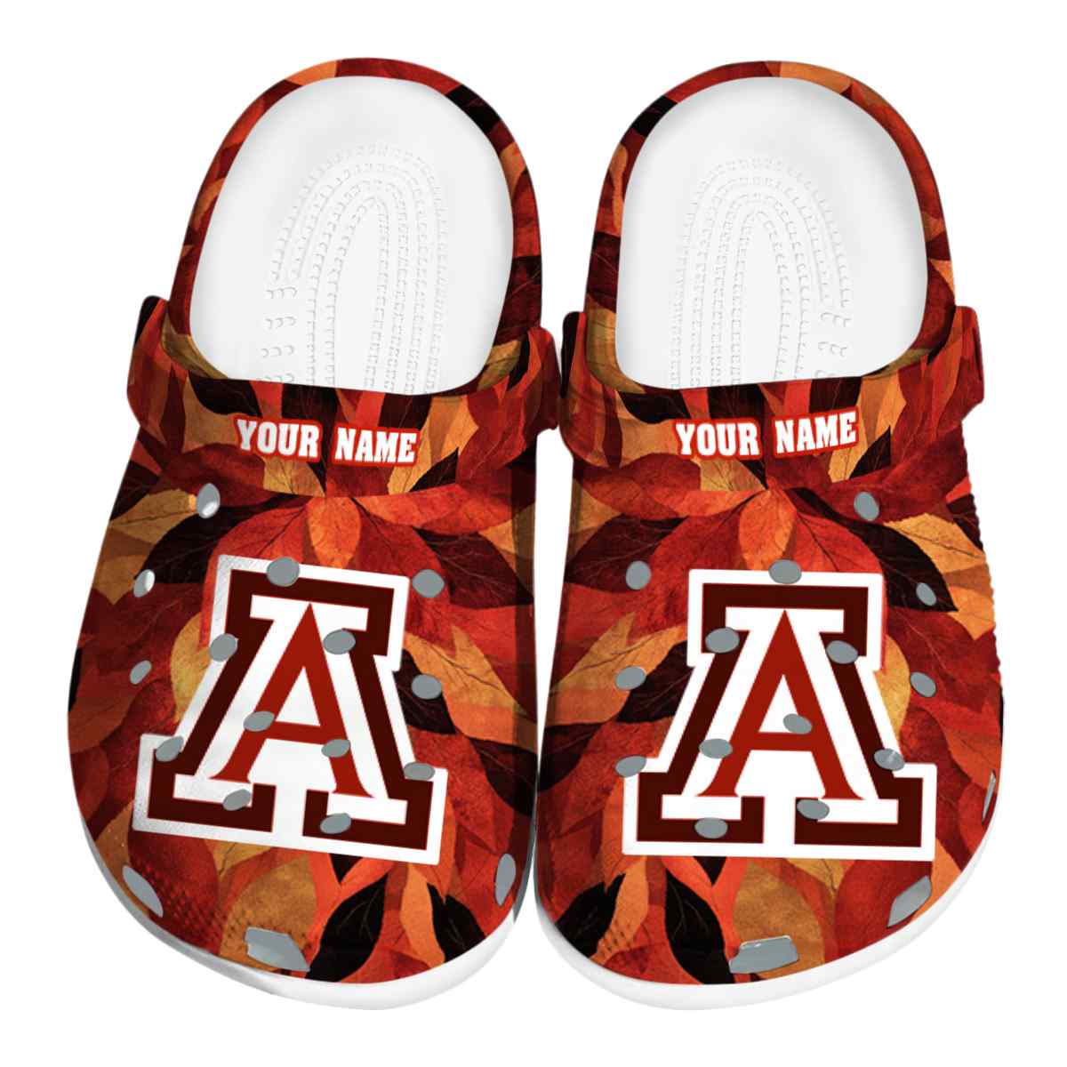 Arizona Wildcats NCAA Sport Crocs Crocband Clogs Shoes Comfortable For Men Women and Kids