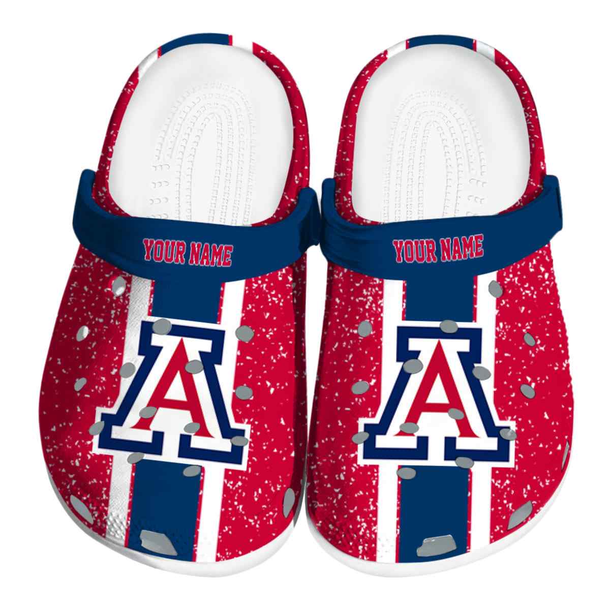 Arizona Wildcats NCAA Sport Crocs Crocband Clogs Shoes Comfortable For Men Women and Kids