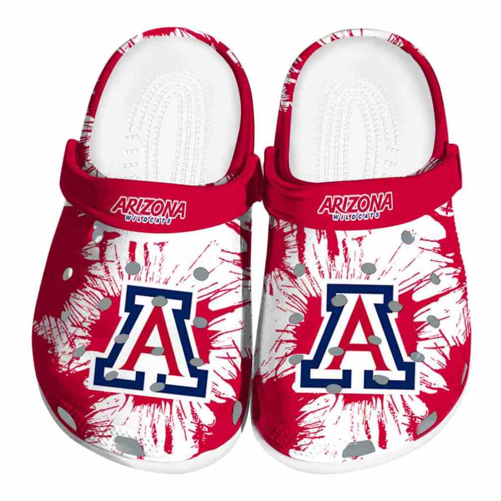 Arizona Wildcats Splatter Graphics ClogTVC1801980