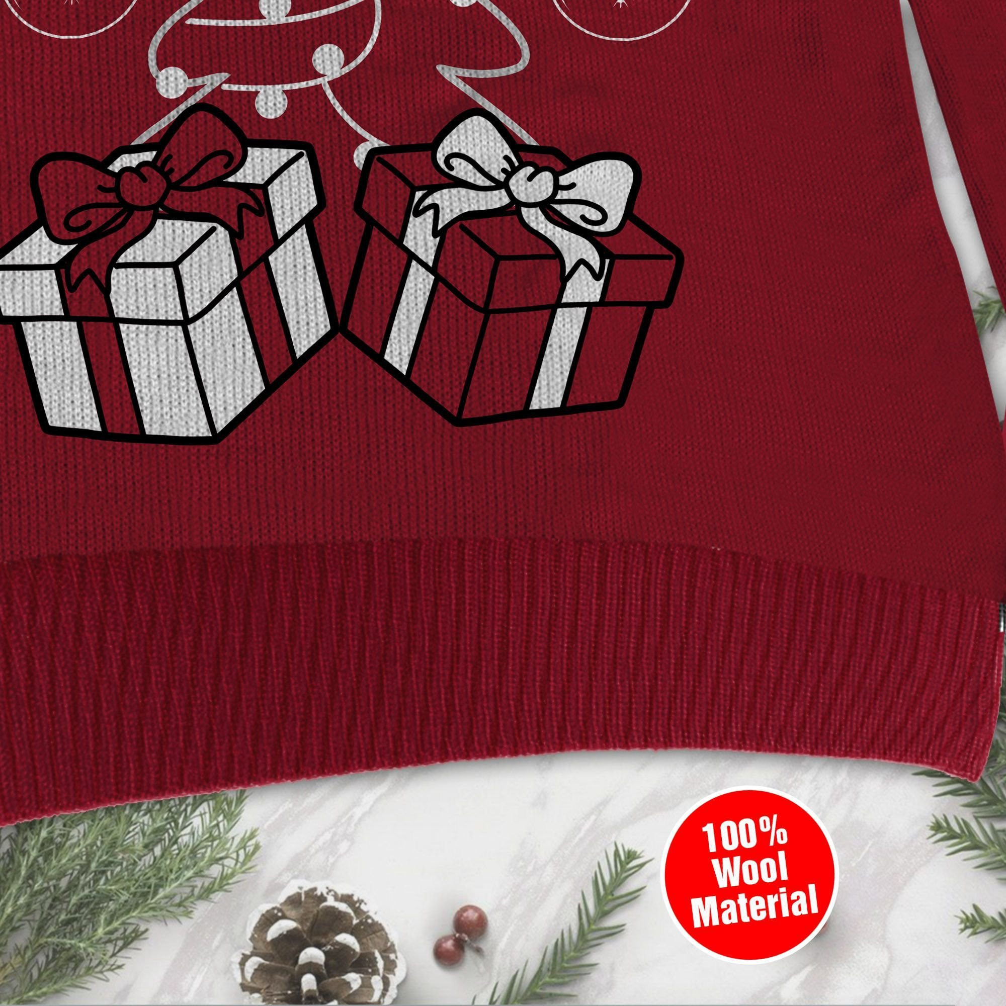 Arkansas Razorbacks Funny Ugly Christmas Sweater Adult 3D Funny Matching for family - Image 4