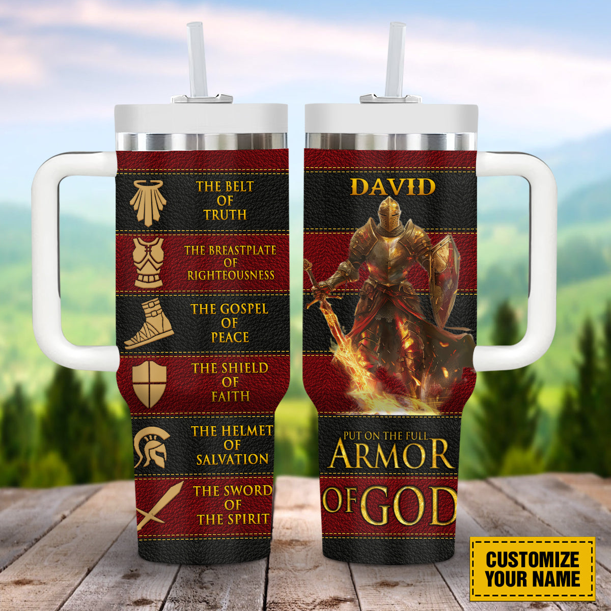 Armor Of God Custom Stanley Cup 40 oz 30 oz Tumbler With HandleTVC2301694