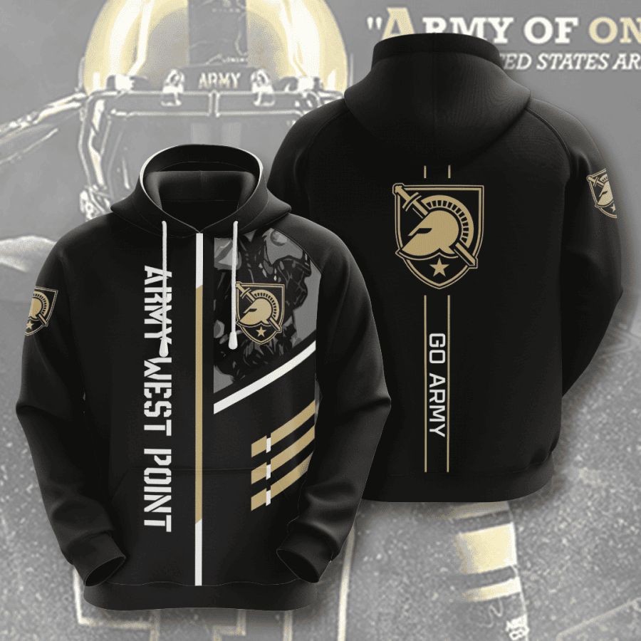 Army Black Knights 3D All Over Print Hoodie, Zip Hoodie