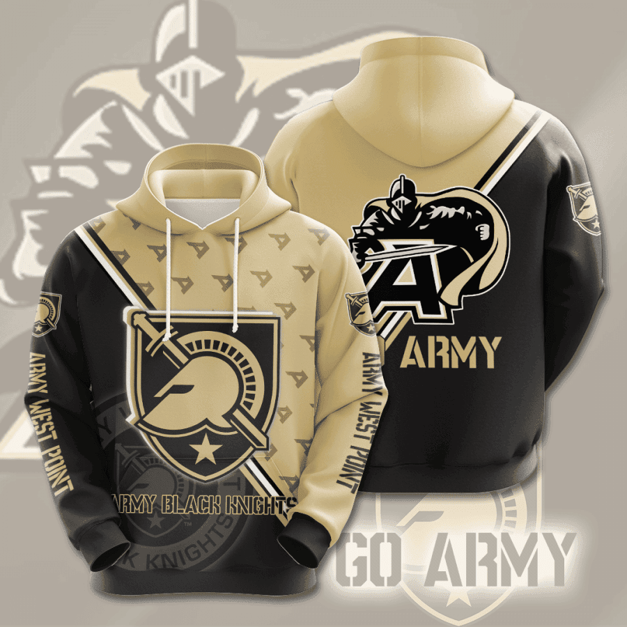 Army Black Knights 3D All Over Print Hoodie, Zip Hoodie