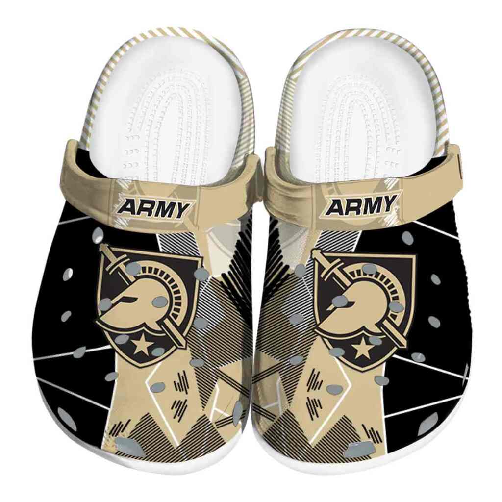 Army Black Knights Geometric Background ClogTVC1801809