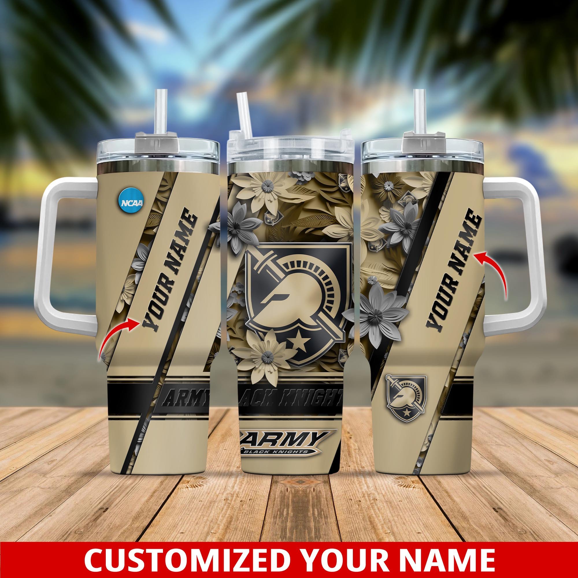 Army Black Knights NCAA Custom Stanley Cup 40 oz 30 oz Tumbler With HandleTVC230103