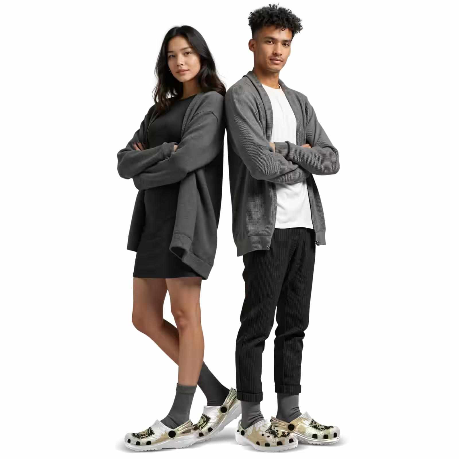 Army Black Knights Splatter Graphics ClogTVC1801748 - Image 7