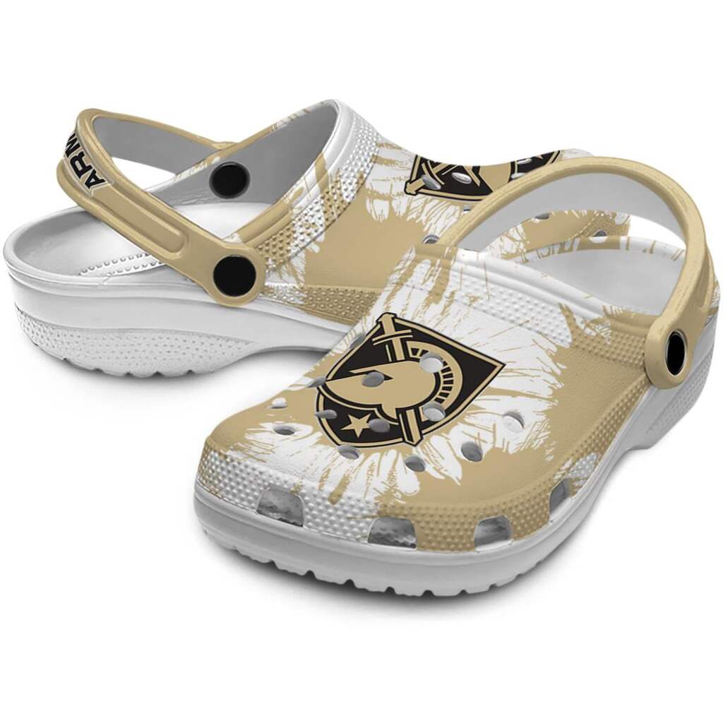 Army Black Knights Splatter Graphics ClogTVC1801748 - Image 3