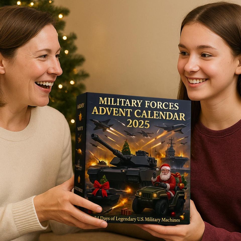 Army Machines Advent Calendar 2025, 24 Day Figurines : Vintage Christmas Countdown - Image 4