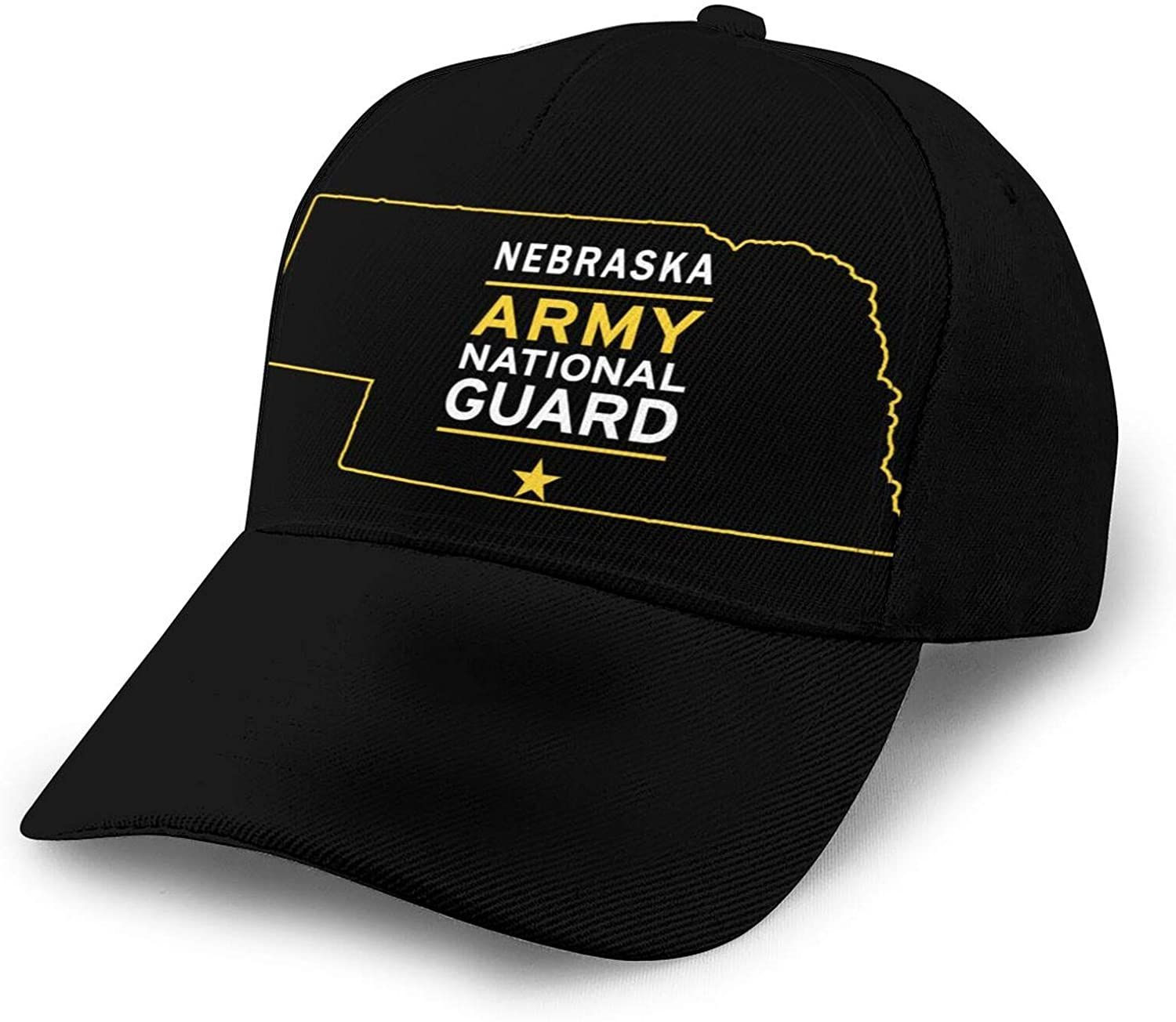 Army National Guard Classic 3D Printing Baseball Cap Trucker Cap Trucker Hats Custom Hats Gifts For Men & Women
