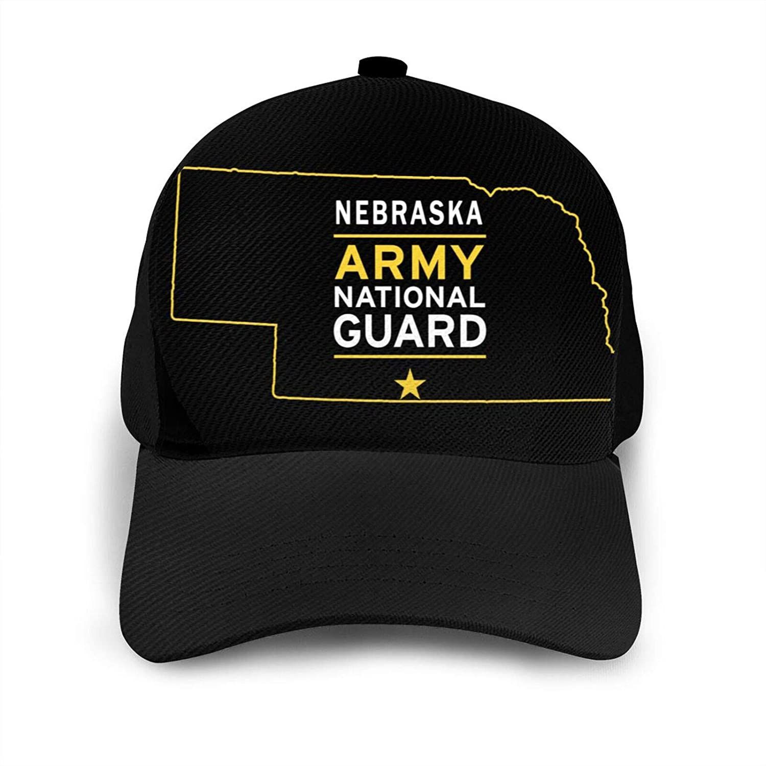 Army National Guard Classic 3D Printing Baseball Cap Trucker Cap Trucker Hats Custom Hats Gifts For Men & Women